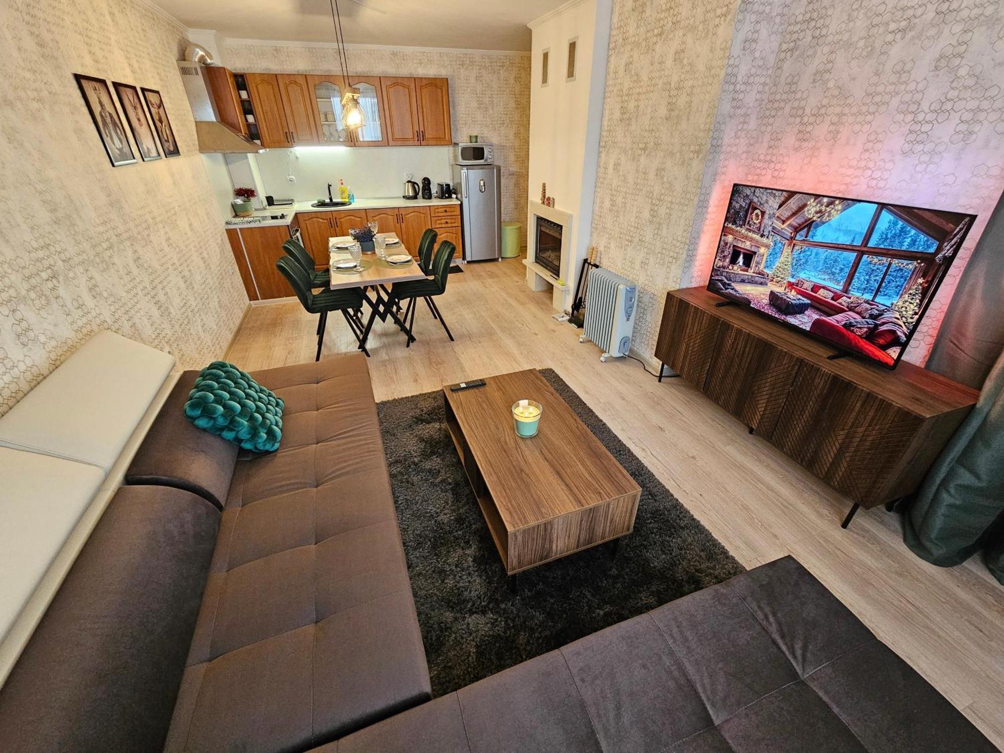 Viva 4-A-23 Apartment Ski To The Door Complex Grand Monastery بامبوروفو المظهر الخارجي الصورة