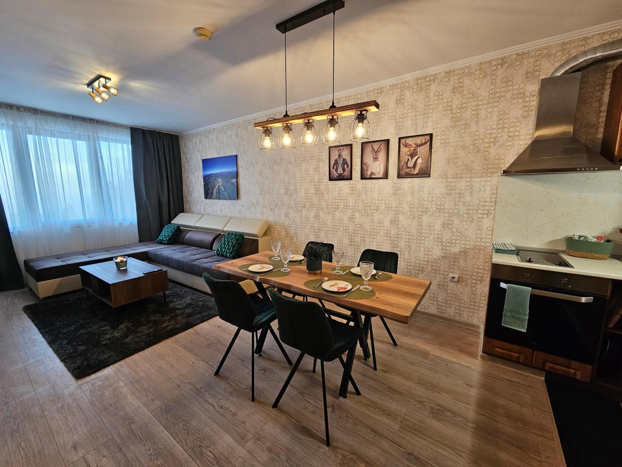 Viva 4-A-23 Apartment Ski To The Door Complex Grand Monastery بامبوروفو المظهر الخارجي الصورة